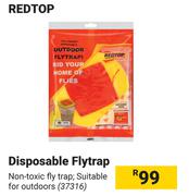 Red Top Disposable Flytrap