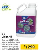 Pro Tek 5L Clear All