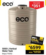 Eco 5050Ltr Vertical Water Tank (Beige) 776050