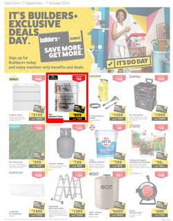 Builders : Save More, Get More (17 September - 07 October 2024), page 1