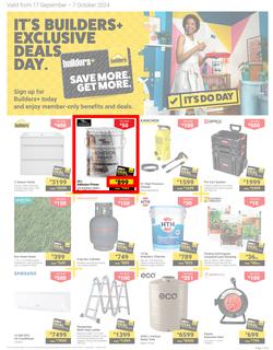 Builders : Save More, Get More (17 September - 07 October 2024), page 1