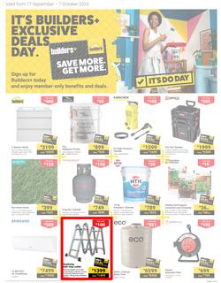 Builders : Save More, Get More (17 September - 07 October 2024), page 1