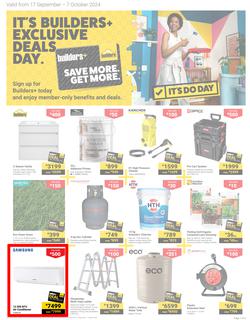 Builders : Save More, Get More (17 September - 07 October 2024), page 1