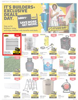 Builders : Save More, Get More (17 September - 07 October 2024), page 1