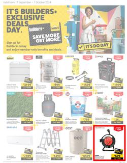 Builders : Save More, Get More (17 September - 07 October 2024), page 1