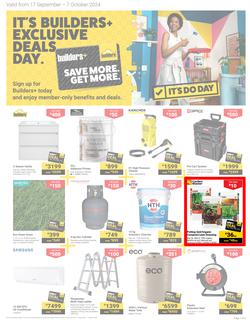 Builders : Save More, Get More (17 September - 07 October 2024), page 1