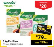 Wonder Fertiliser 779869, 779868, 779871-1kg Each