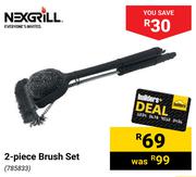 Nexgrill 2-Piece Brush Set 785833