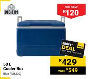 Big Jim 50Ltr Cooler Box (Blue) 785839