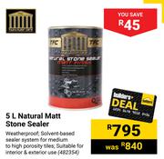 Natural Matt Stone Sealer 482354-5Ltr