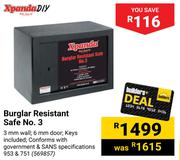 Xpanda DIY Burglar Resistant Safe No.3 569857