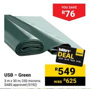 USB Green 3m x 30m 5192