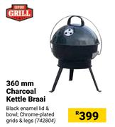 Expert Grill 360mm Charcoal Kettle Braai