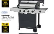 Cadac Commander 4 Burner Gas Braai