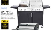 Cadac 3 In 1 Pizza & Plancha Gas Braai