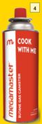 Megamaster 227g Butane Canister-Each
