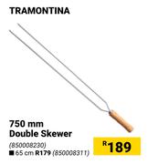Tramontina 750mm Double Skewer
