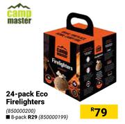 Camp Master 24 Pack Eco Firelighters