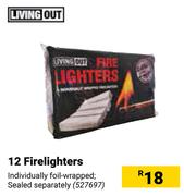 Living Out 12 Firelighters