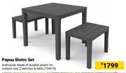 Papua Bistro Set