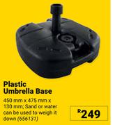 Plastic Umbrella Base