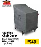 Kalahari Shade Stacking Chair Cover (Black)