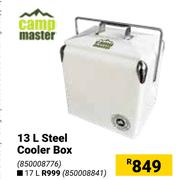 Camp Master 13Ltr Steel Cooler Box 850008776