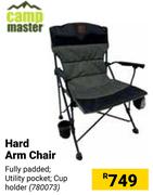 Camp Master Hard Arm Chair 780073