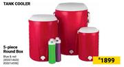 Tank Cooler 5-Piece Round Box (Blue & Red)  850014600, 850014598