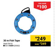 50m Fish Tape Steel