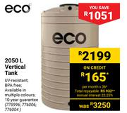 Eco 2050L Vertical Tank