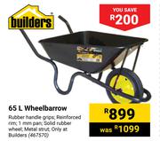 Builders 65L Wheelbarrow