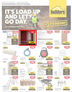 Builders Western Cape : It's Load Up And Let's Go Day (08 October - 04 November 2024), page 1