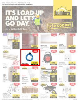 Builders Western Cape : It's Load Up And Let's Go Day (08 October - 04 November 2024), page 1