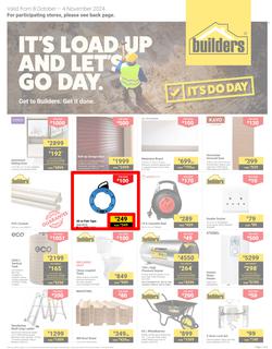 Builders Western Cape : It's Load Up And Let's Go Day (08 October - 04 November 2024), page 1