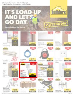 Builders Western Cape : It's Load Up And Let's Go Day (08 October - 04 November 2024), page 1