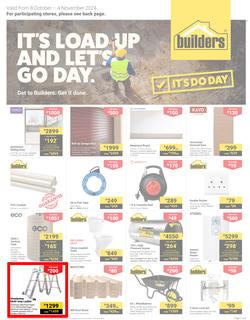 Builders Western Cape : It's Load Up And Let's Go Day (08 October - 04 November 2024), page 1