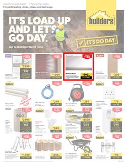 Builders Western Cape : It's Load Up And Let's Go Day (08 October - 04 November 2024), page 1