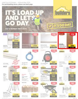 Builders Western Cape : It's Load Up And Let's Go Day (08 October - 04 November 2024), page 1