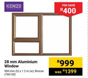 Kenzo 28mm Aluminium Window