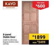 Kayo 8 Panel Stable Door