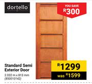 Dortello Standard Semi Exterior Door