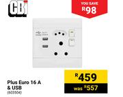CBI Plus Euro 16A & USB