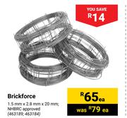 Brickforce-1.5mm x 2.8mm x 20mm Each