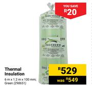 Thermal Insulation Green 6m x 1.2m x 100m