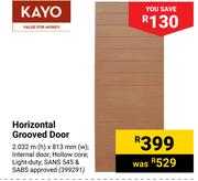 Kayo Horizontal Grooved Door 399291