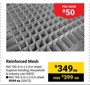Reinforced Mesh Ref.100, 6m x 2.4m Sheet 4535-Each