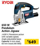Ryobi 650W Pendulum Action Jigsaw J-650V