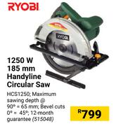 Ryobi 1250W 185mm Handyline Circular Saw HCS1250