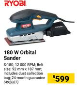 Ryobi 180W Orbital Sander S-180